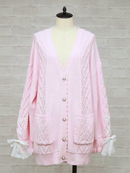 Sugar Ribbon ロングカーディガン