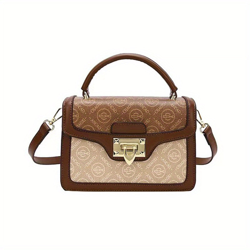 トレンド クロスボディバッグ｜バックル付き フラップ ショルダーバッグ｜PUレザー お出かけ用 ハンドバッグ