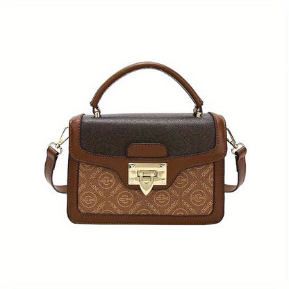 トレンド クロスボディバッグ｜バックル付き フラップ ショルダーバッグ｜PUレザー お出かけ用 ハンドバッグ