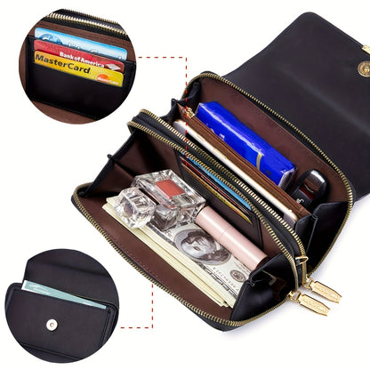 トレンド スクエア ショルダーバッグ｜ミニマル 通勤用 クロスボディバッグ｜ストラップ取り外し可能 レディースバッグ