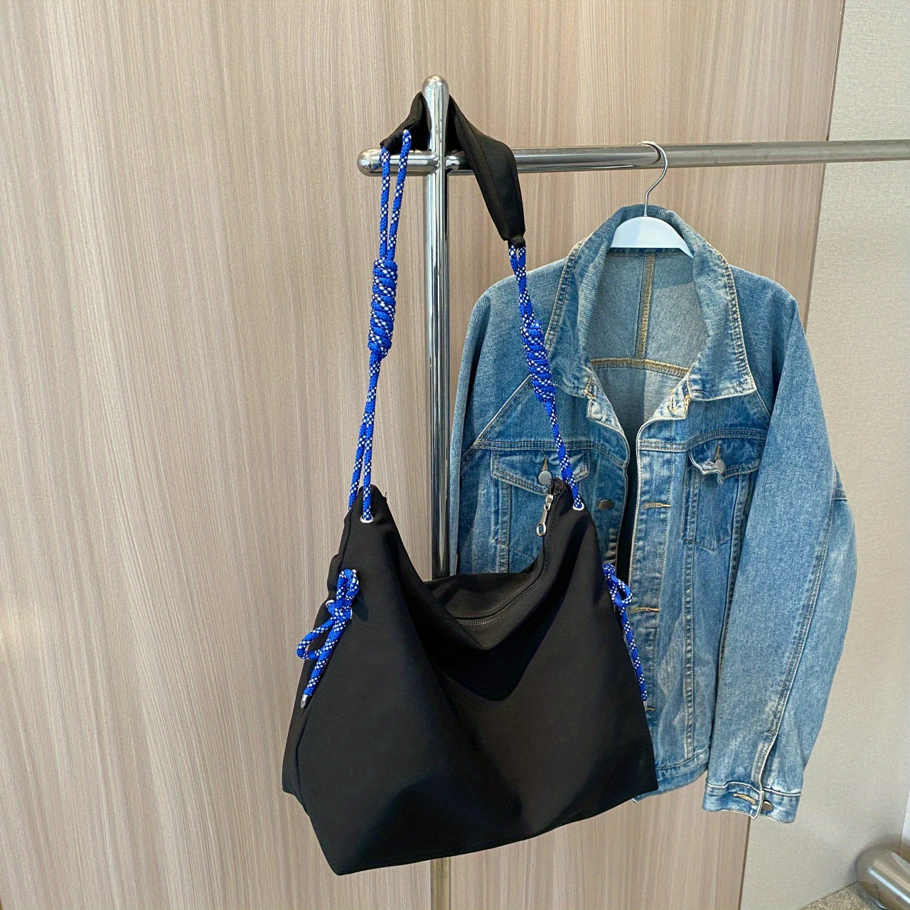 カジュアル トレンド ショルダーバッグ｜オールマッチ クロスボディバッグ｜通学向け レディース ファスナー 収納バッグ