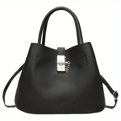 ファッション バケット クロスボディバッグ｜バックル装飾 ショルダーバッグ｜レディース 多用途 ハンドバッグ