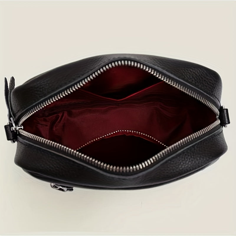 スモール レターグラフィック クロスボディバッグ｜ストライプ ストラップ ショルダーバッグ｜レディース ファスナー付き スクエア パース